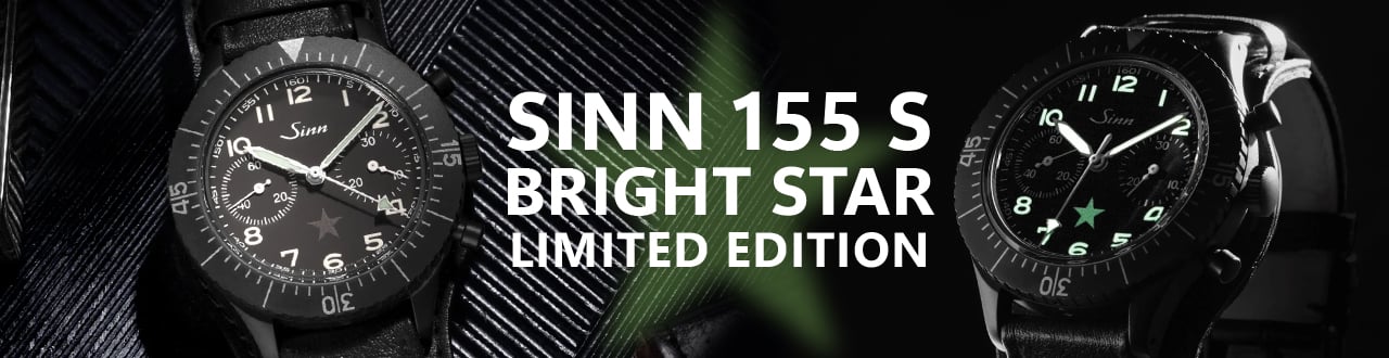 Sinn 155 S Bright Star | Sinn 155 S Revolution II