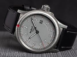 Show product details for Hanhart Pioneer One Grey Dial