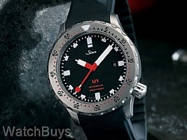 Show product details for Sinn U1 on Silicone Strap