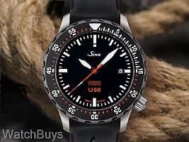 Show product details for Sinn U50-T Hydro SDR on Rubber Strap Non-Refundable Deposit
