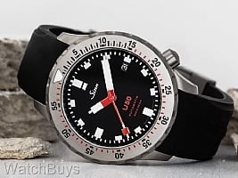Show product details for Sinn U50 on Silicone Strap