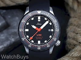 Show product details for Sinn U50-T SDR Fully Tegimented on Silicone Strap
