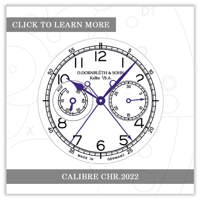 Dornblueth & Sohn Calibre CHR.2022 Flyback Chronograph Limited Edition