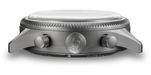 Titanium Case and Domed Sapphire Crystal