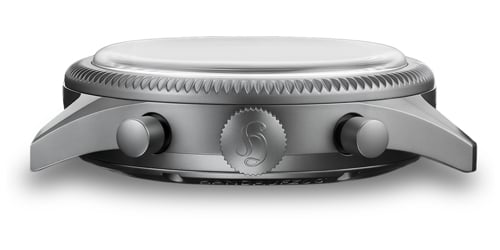 Titanium Case and Domed Sapphire Crystal