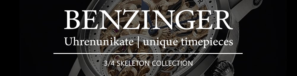Jochen Benzinger 3/4 Skeleton Watches