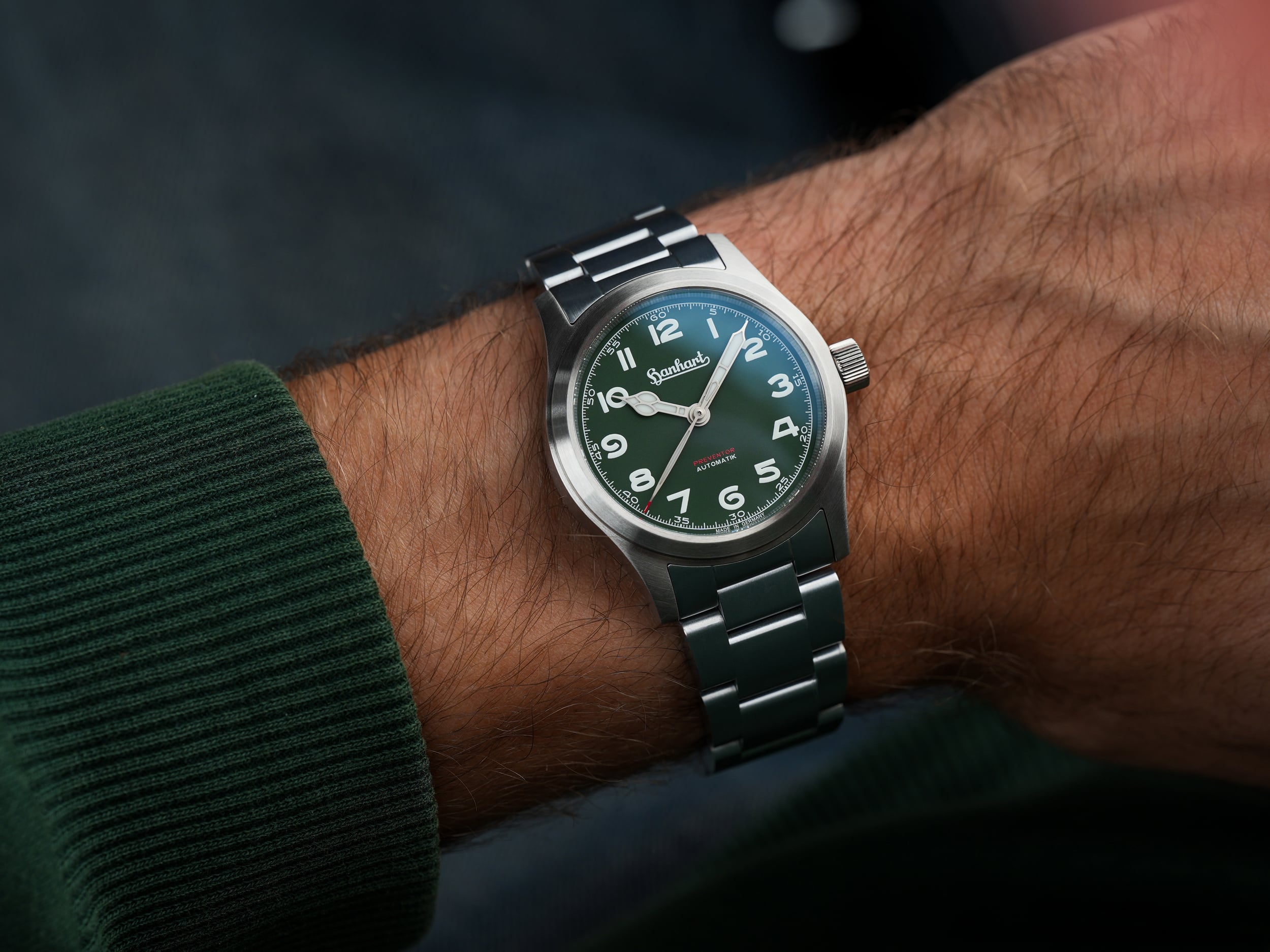 Hanhart Preventor HD12 Green Dial Limited Edition