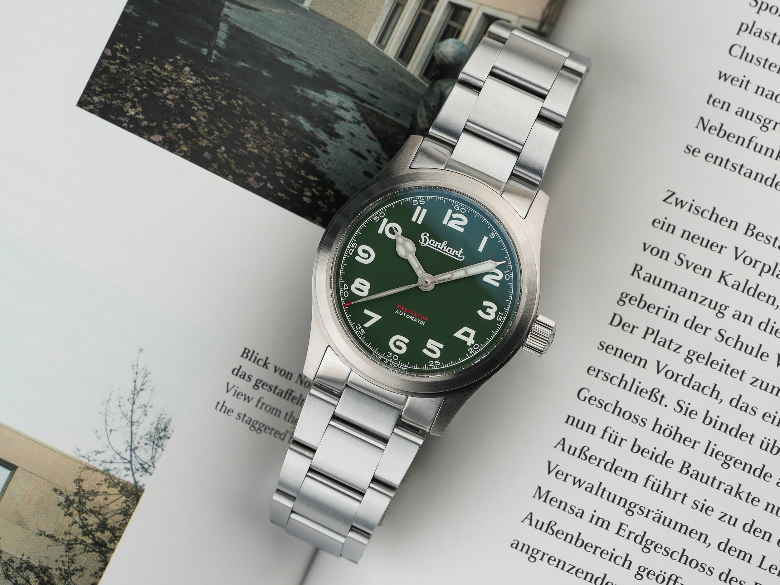 Hanhart Preventor HD12 Green Dial Limited Edition