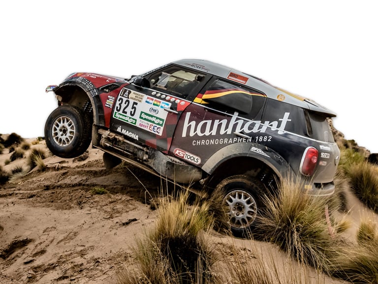 Hanhart Rally Car at Dakar