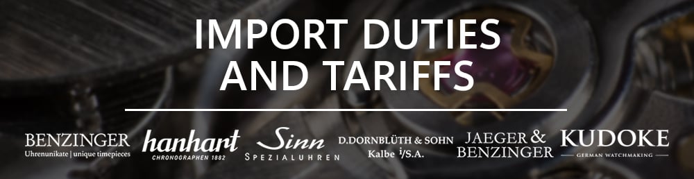 Import Duties and Tariffs