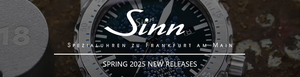 Sinn New Watch Models - the Sinn Spring 2025 New Releases