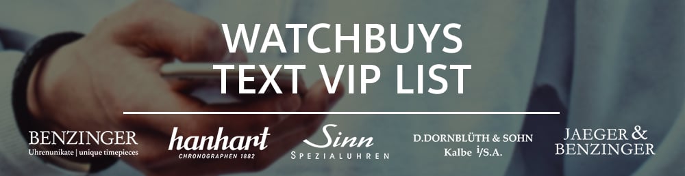 WatchBuys Text VIP List