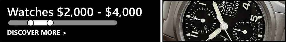 Watches Priced Between $2,000 and $4,000