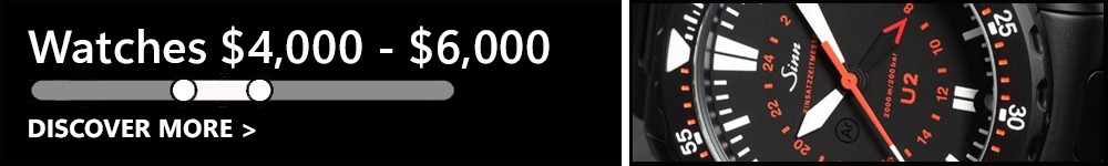 Watches Priced Between $4,000 and $6,000