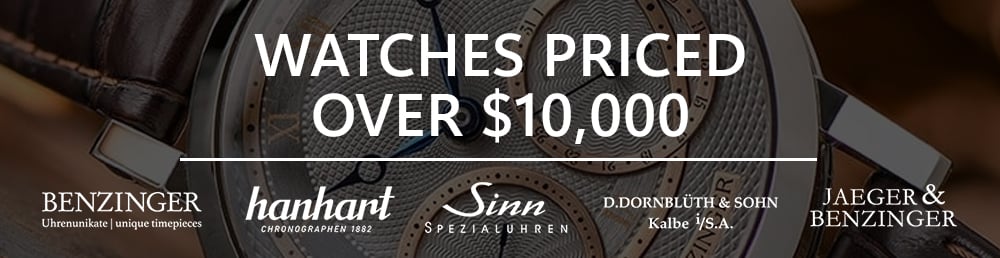 Watches Priced Over $10,000