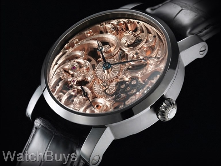 Non sales skeleton watch