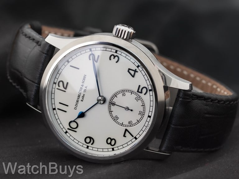 Dornblueth & Sohn Calibre 99.1 Silver Dial Applied Numerals