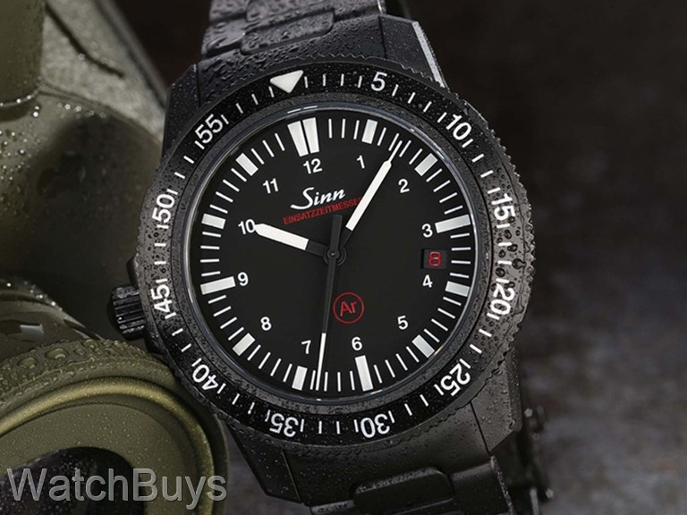 Sinn EZM S Black on H-Link Quick Adjust Bracelet Non-Refundable