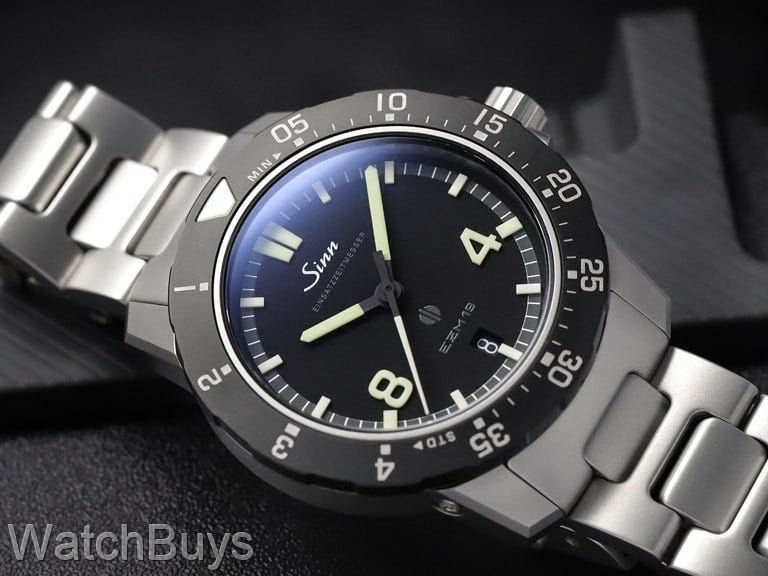 Sinn EZM 19 on H-Link Quick Adjust Bracelet