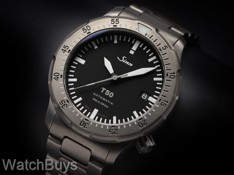 Sinn T50 on H Link Bracelet