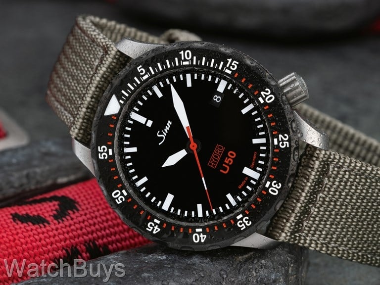 Sinn U50 Hydro SDR on Double Textile Strap