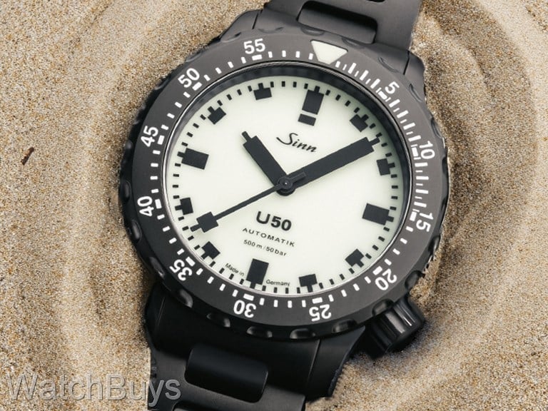 Sinn U50-T S L Fully Tegimented Limited Edition on Bracelet