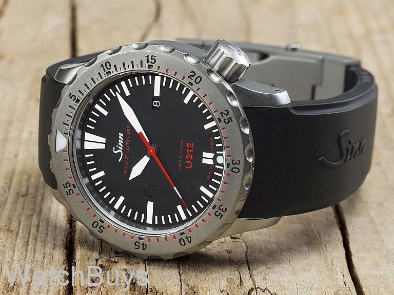 Sinn U212 EZM 16 on Rubber Strap