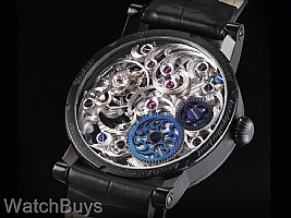 Jochen Benzinger Full Skeleton Silver Black Case