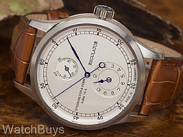 Dornblueth & Sohn Calibre 99.REG Engraved Silver Dial