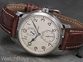 Dornblueth & Sohn Quintus 38.5 Power Reserve Engraved Dial