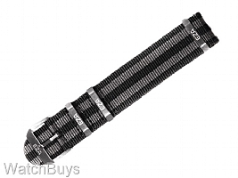 Eza Strap - 22 mm NATO - Black and Grey