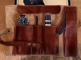 Eza Leather Watch Roll