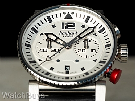 Hanhart Primus Pilot Silver Dial