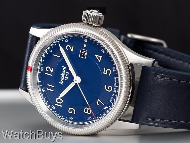 Hanhart Pioneer One Blue Dial