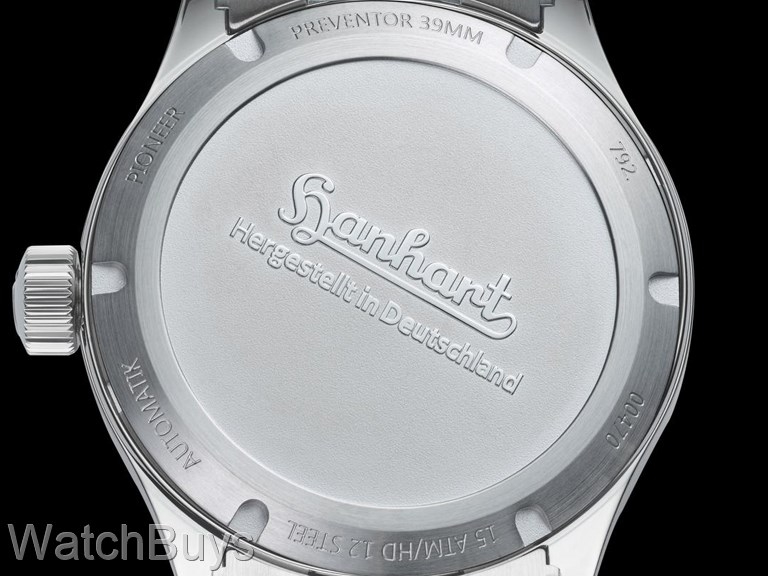 Hanhart Preventor HD12 Blue Dial on Strap