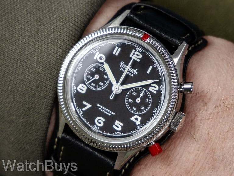 Hanhart 417 ES Heritage Flyback Column Wheel Chronograph - 42 mm
