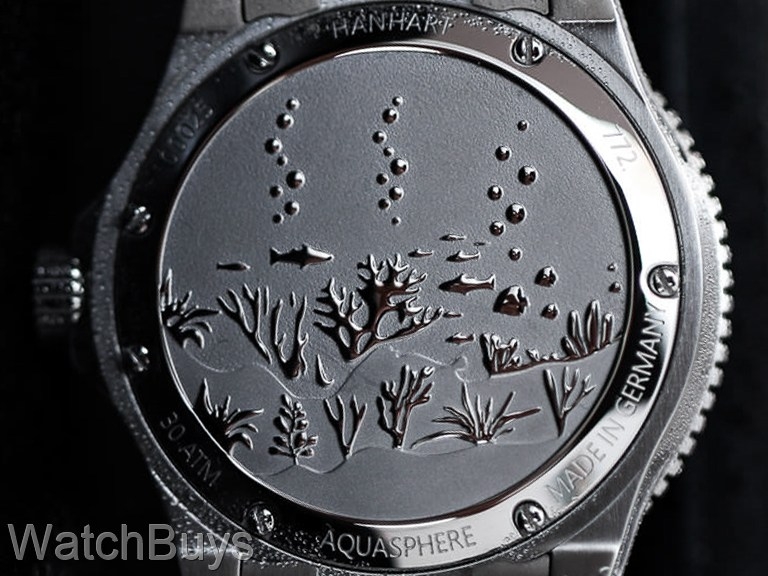 Hanhart Aquasphere Ocean Fade on Hook Strap