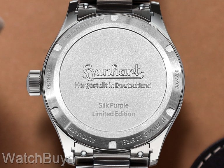 Hanhart Preventor HD12 Silk Purple Limited Edition on Quick Adjust Bracelet