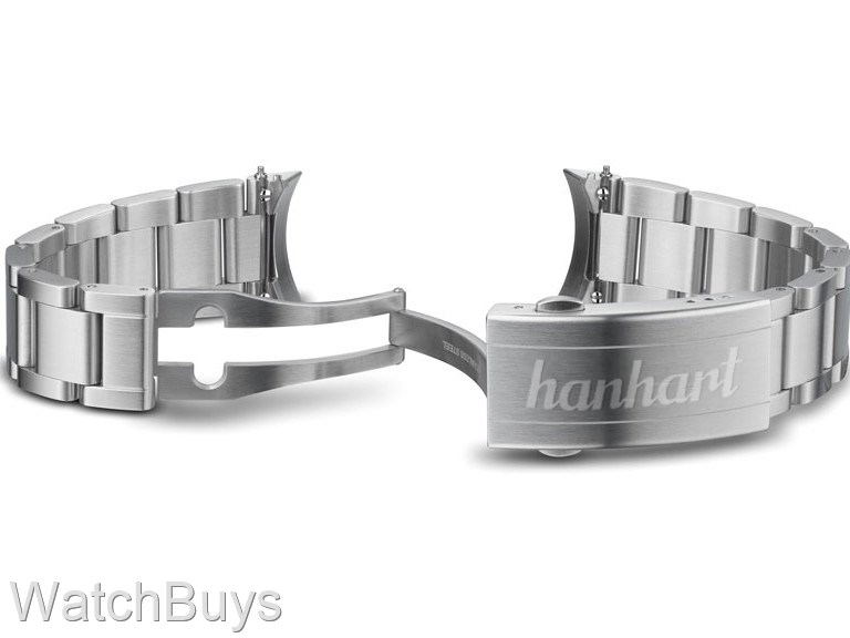 Hanhart Fly Navy Aerosphere and Aquasphere Bracelet