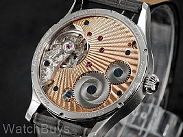 Jaeger & Benzinger Rhodium/Rose Gold Dial Roman