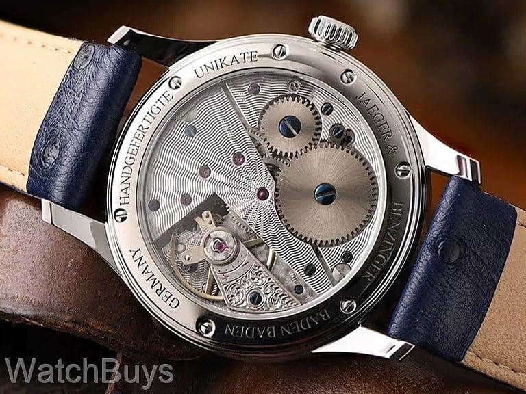 Jaeger & Benzinger Edition 6 Blue Skeleton