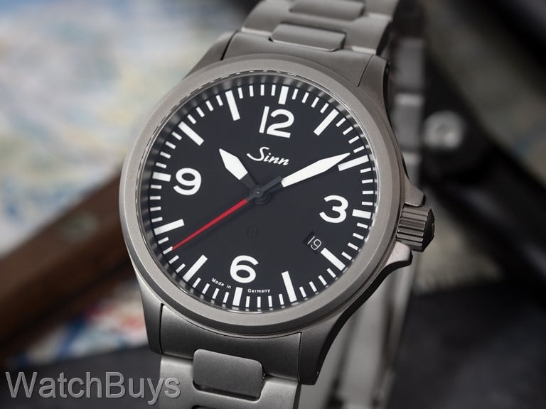 Sinn 856 RS Fully Tegimented SE on Bracelet