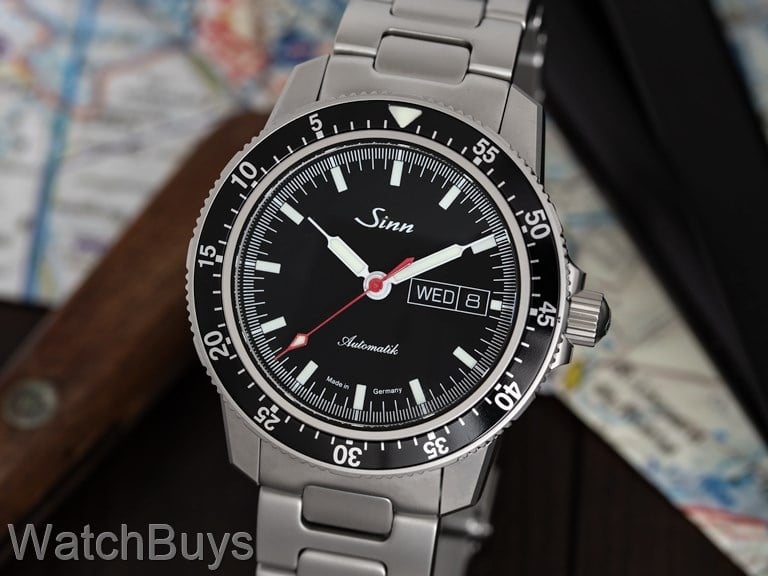 Sinn 104 Matte RS Black Limited Edition on H-Link Bracelet