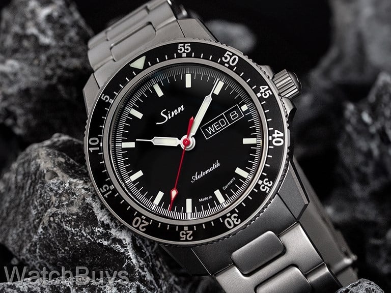 Sinn 104 Matte RS Black Limited Edition on H-Link Bracelet