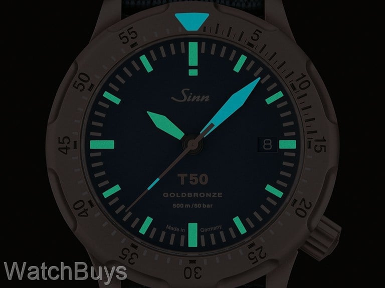 Sinn T50 Goldbronze B Limited Edition