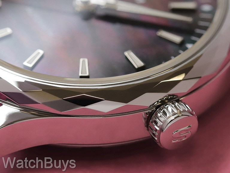 Sinn 534 MOP Black on Fine Link Bracelet