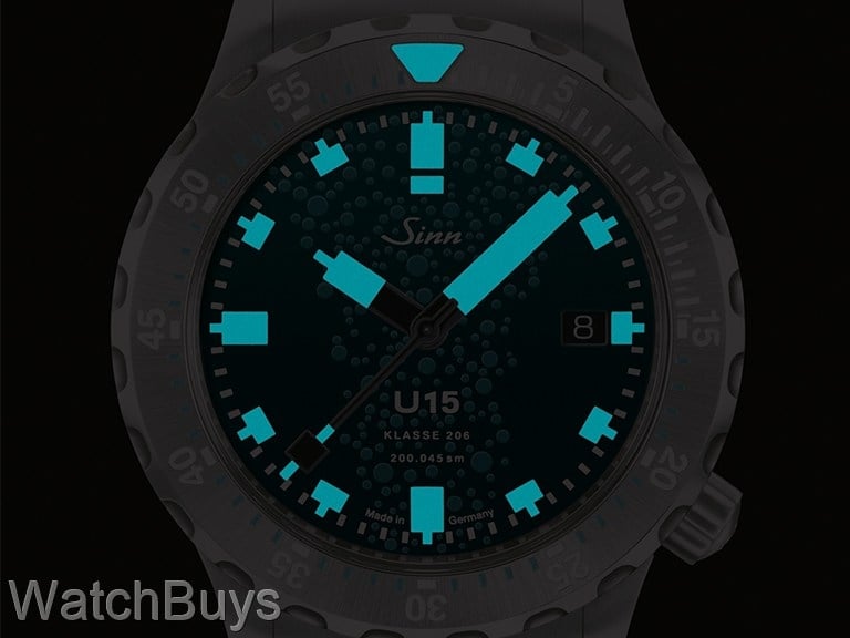 Sinn U15 Limited Edition on H-Link Quick Adjust Bracelet