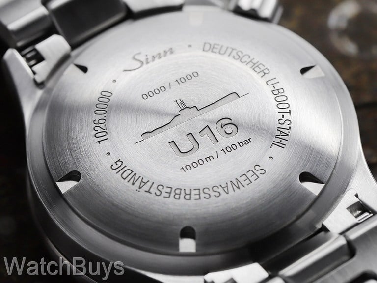 Sinn U16 Limited Edition on H-Link Quick Adjust Bracelet