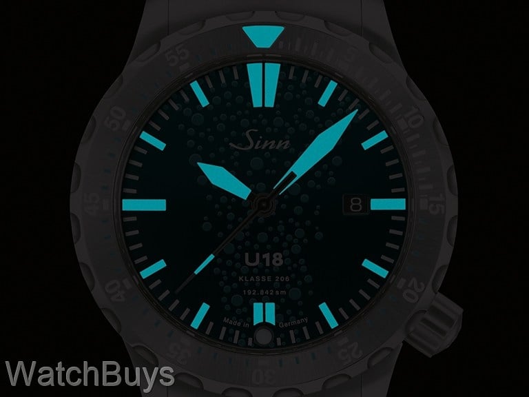 Sinn U18 Limited Edition on H-Link Quick Adjust Bracelet