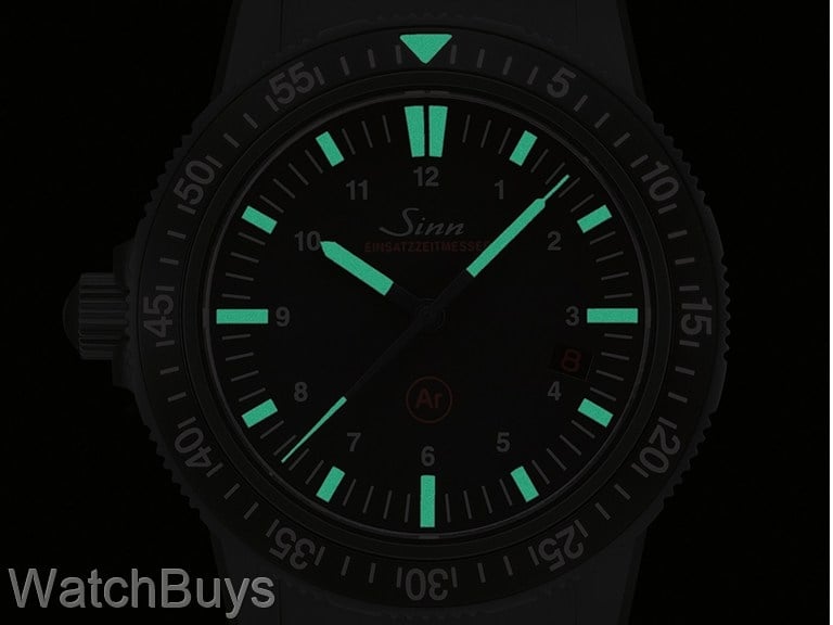 Sinn EZM 3 S Black Divers on Strap